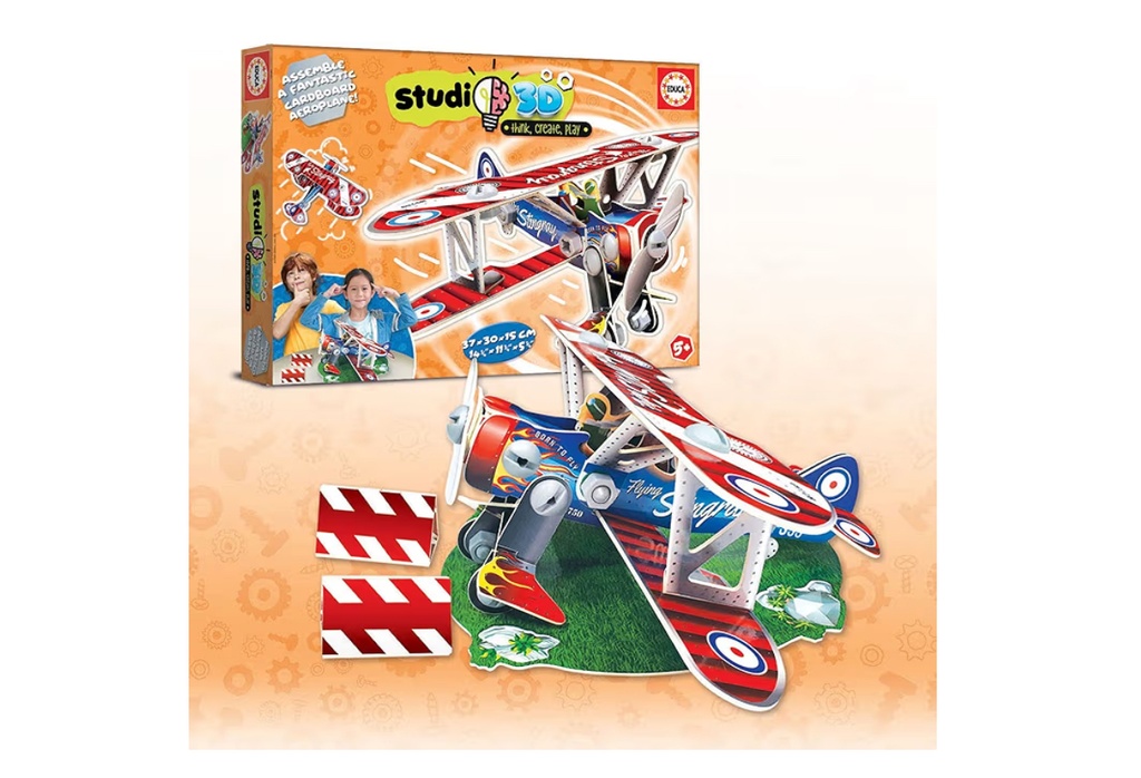 PUZZLE AVION ESTUDIO 3D 19185