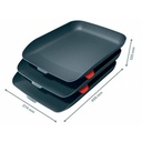 BANDEJA LEITZ SET 3 GRIS TERCI