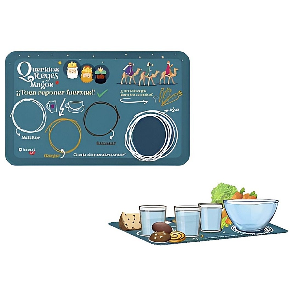 BANDEJA METALICA REYES MAGOS