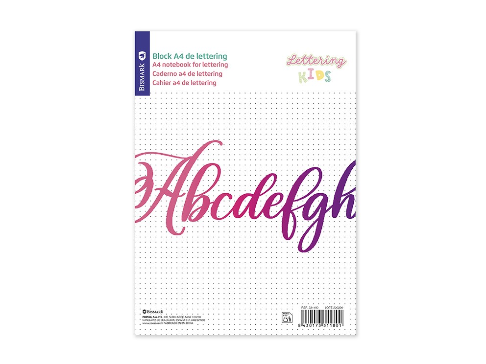 BLOC A4 INICIA.LETTER.INFANTIL