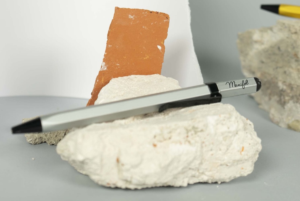 BOLIGRAFO EXAGONAL 13CM MINERAL DANI