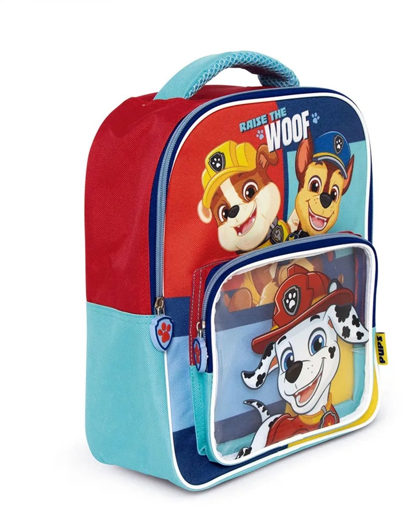 MOCHILA ESCOLAR INFANTIL 30CM PATRULLA CANINA