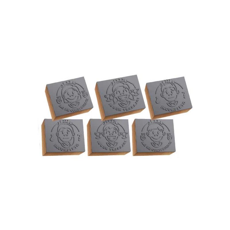 BOTE 6 SELLOS MOTIVACION NIÑOS