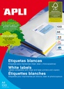 ETIQUETAS FOTOCOPIADORA APLI 1291 97X67,7MM
