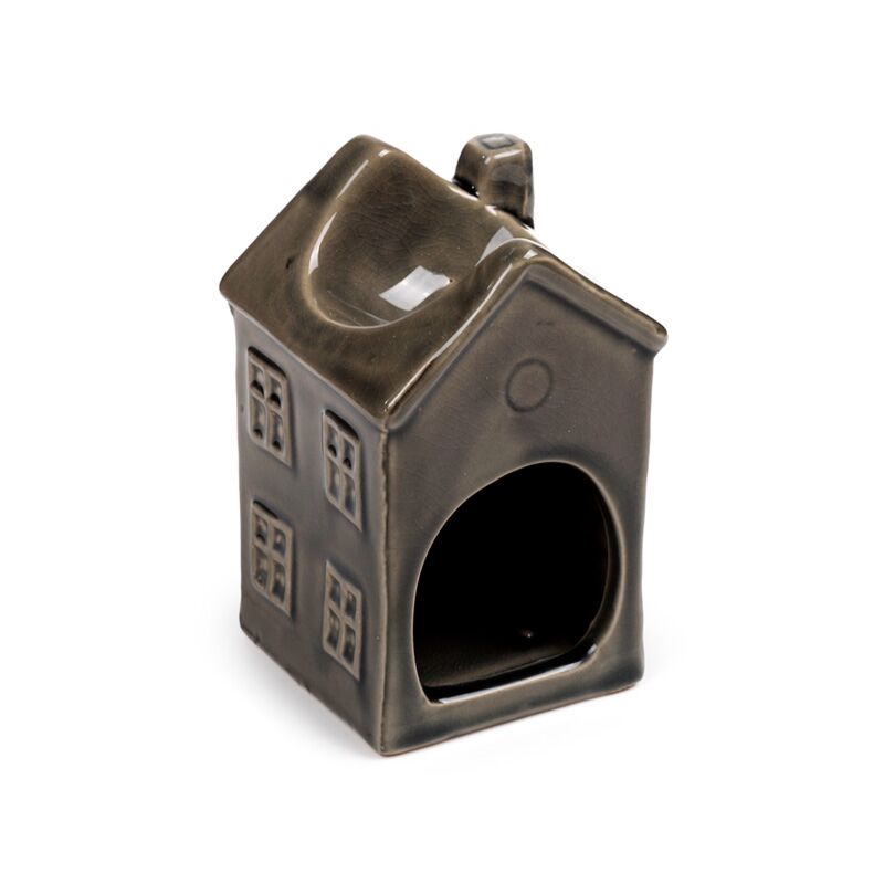 QUEMADOR ACEITE EDEN CERAMICA CON FORMA DE CASA