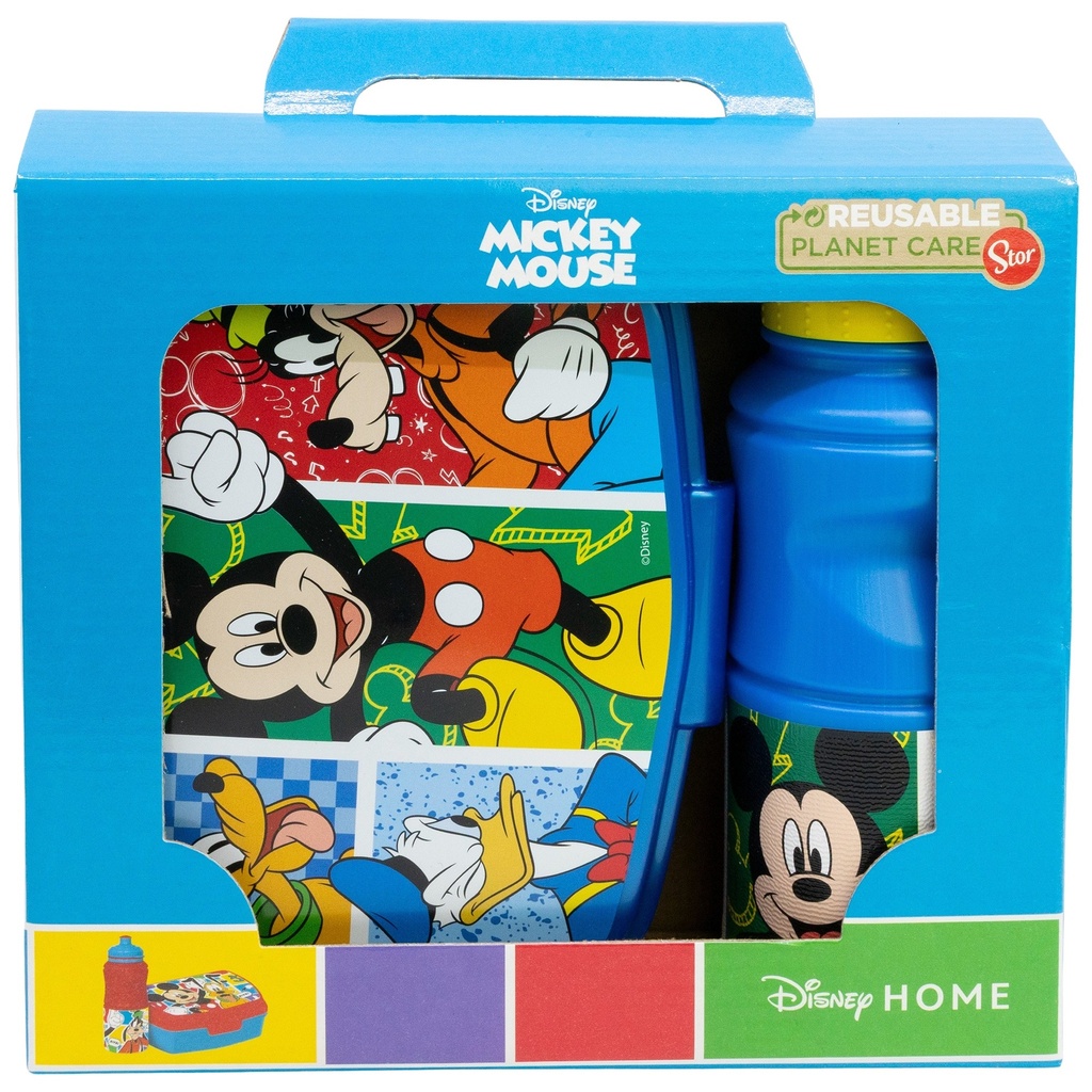 SET SANDWICHERA Y BOTELLA MICHEY