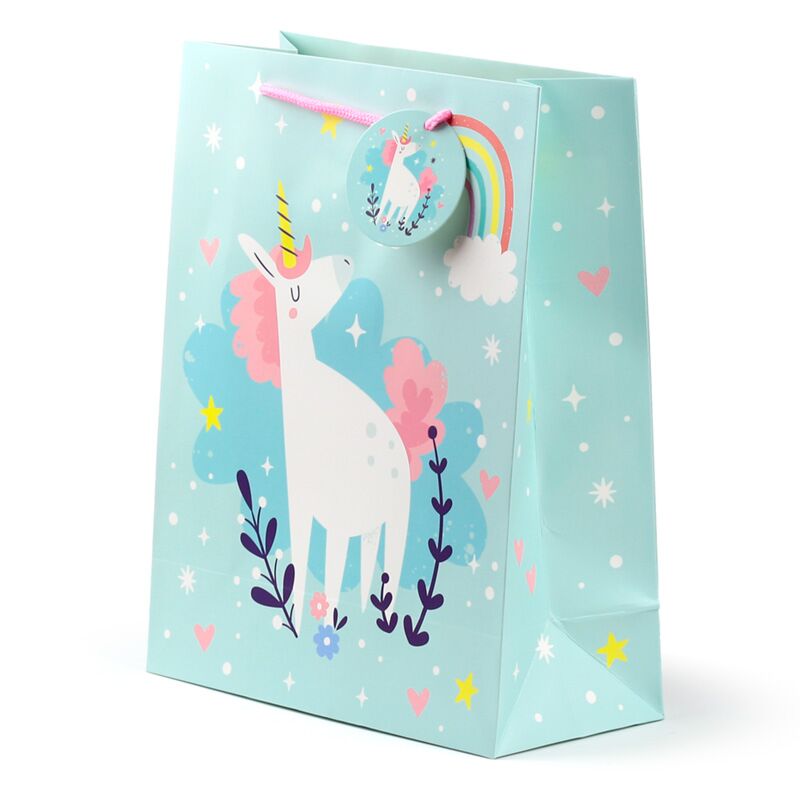 BOLSA DE REGALO UNICORNIO MAGICO GRANDE