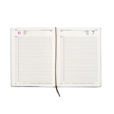 AGENDA 26 210x297 DP PVC TROPEZ NEGRO