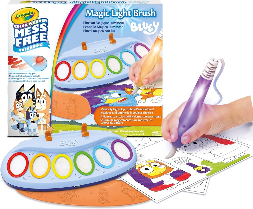 COLOREA SIN MANCHAS CW PINCEL MAGICO BLUEY