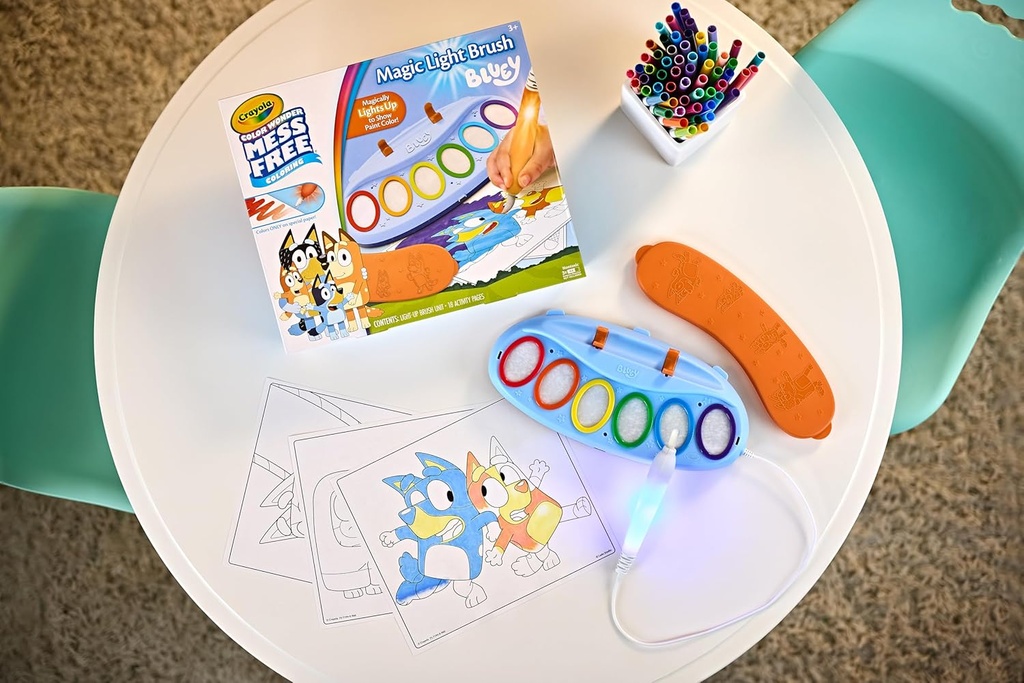 COLOREA SIN MANCHAS CW PINCEL MAGICO BLUEY