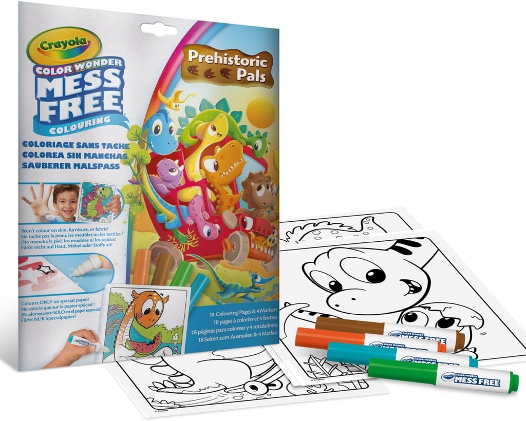 COLOREA SIN MANCHAS COLOR WONDER AMIGOS DEL MAR