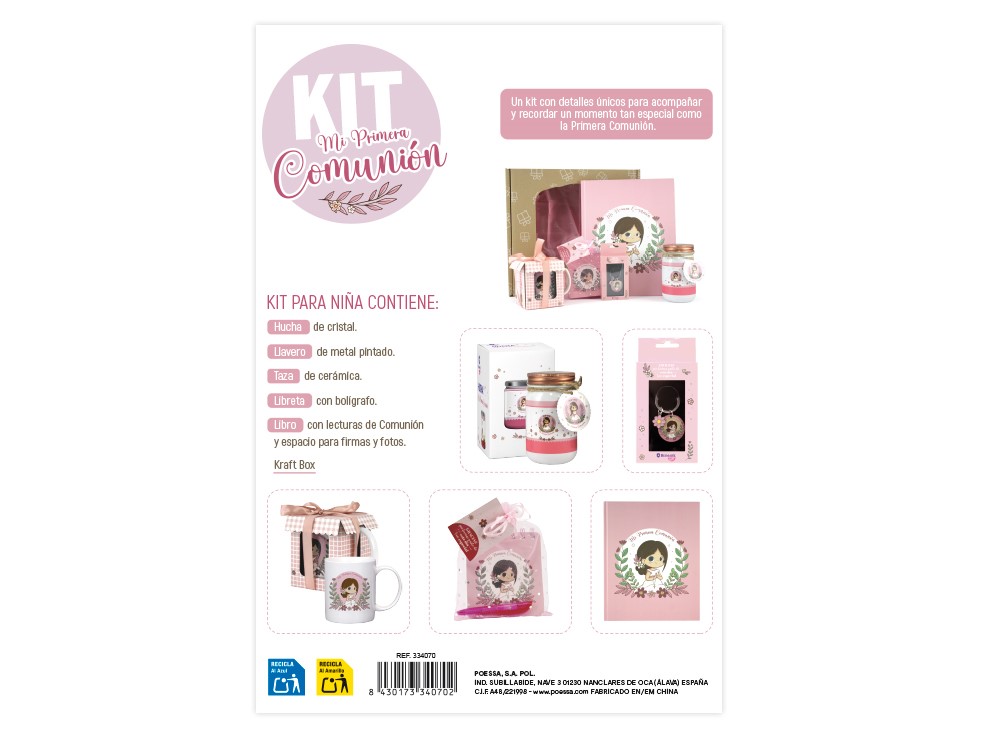 BISMARK BOX COMUNION NIÑA