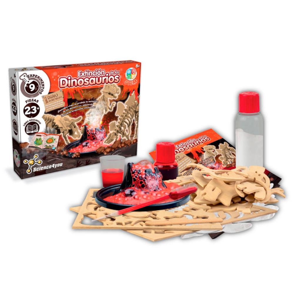 JUEGO EDUC.S4U EXTINCION DINOS