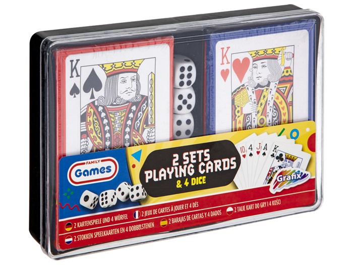2 SETS CARTAS + DADOS