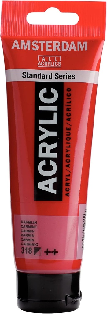 ACRILICO 120ML CARMIN