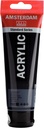 ACRILICO 120ML NEGRO BUJIA