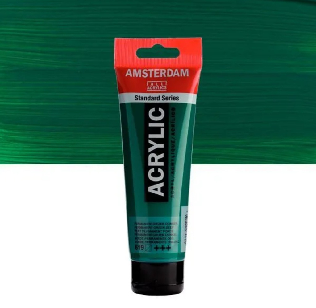 ACRILICO 120ML VERDE PERM.OSC