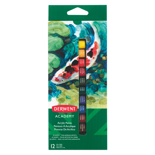 ACADEMY ACRYLIC 12TUB 2302401