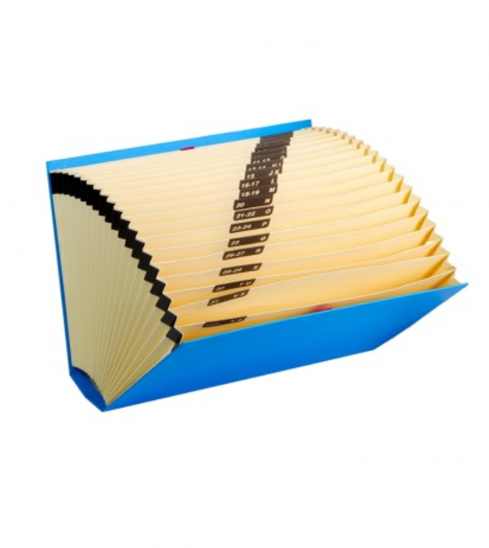 ACORDEON Fº FORRADO 20DP AZUL