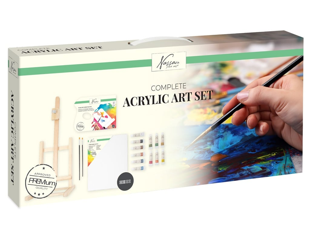 SET ACRILICO COMBI 17 PCS AR0941/GE