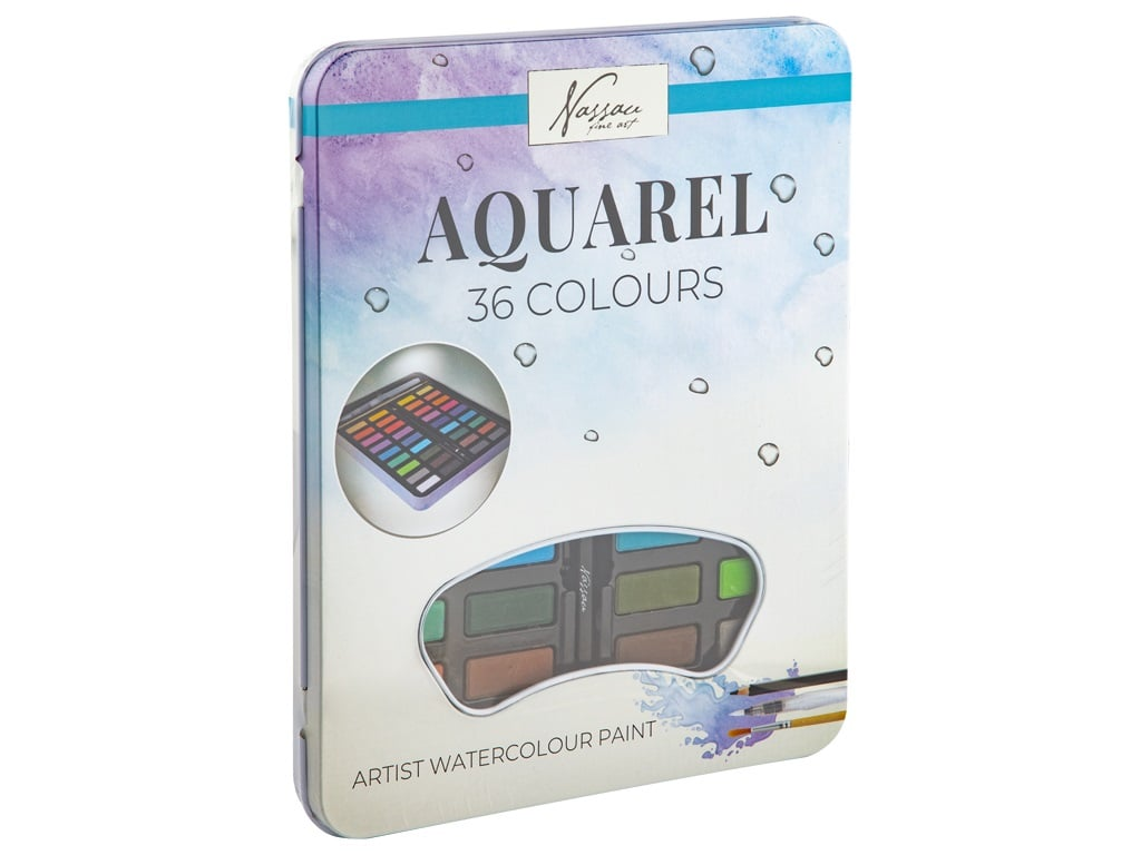 ACUARELA LATA 36 COLORES AR0510/GE