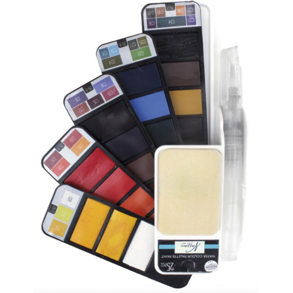 ACUARELA NASSAU 25 PASTILLAS