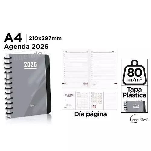 AGENDA 2026 PP A4 DP NEGRO