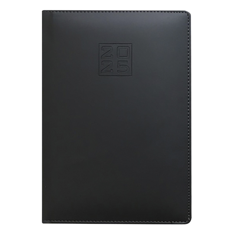 AGENDA 25 150x210 DP PVC NEGRO