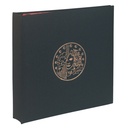 ALBUM MONEDAS 24,5X25 NEGRO