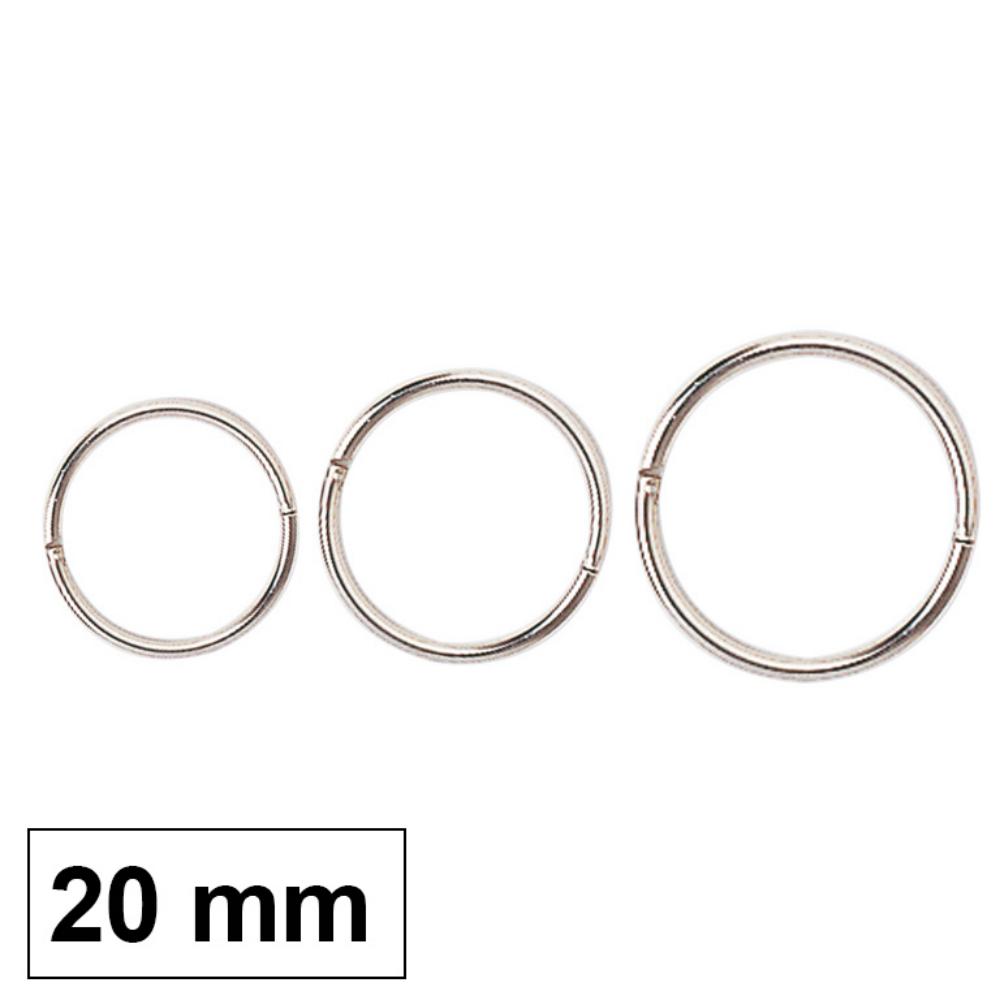 ANILLA METAL Nº2 20MM 20UD