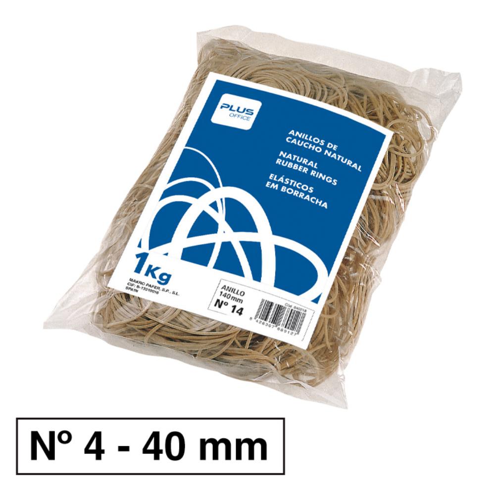 GOMAS ELASTICAS 1kg.N- 4 MAKRO