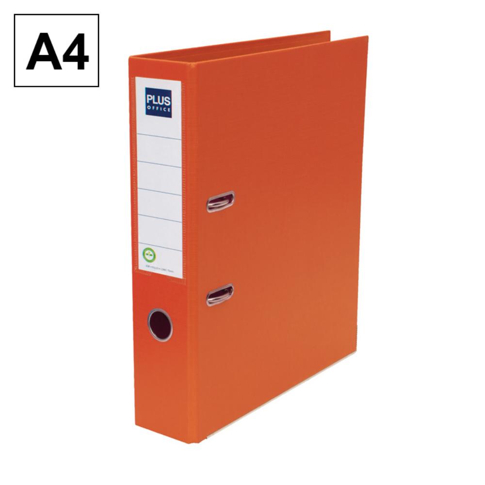 ARCHIVADOR A4 L/A FORRADO NARANJA