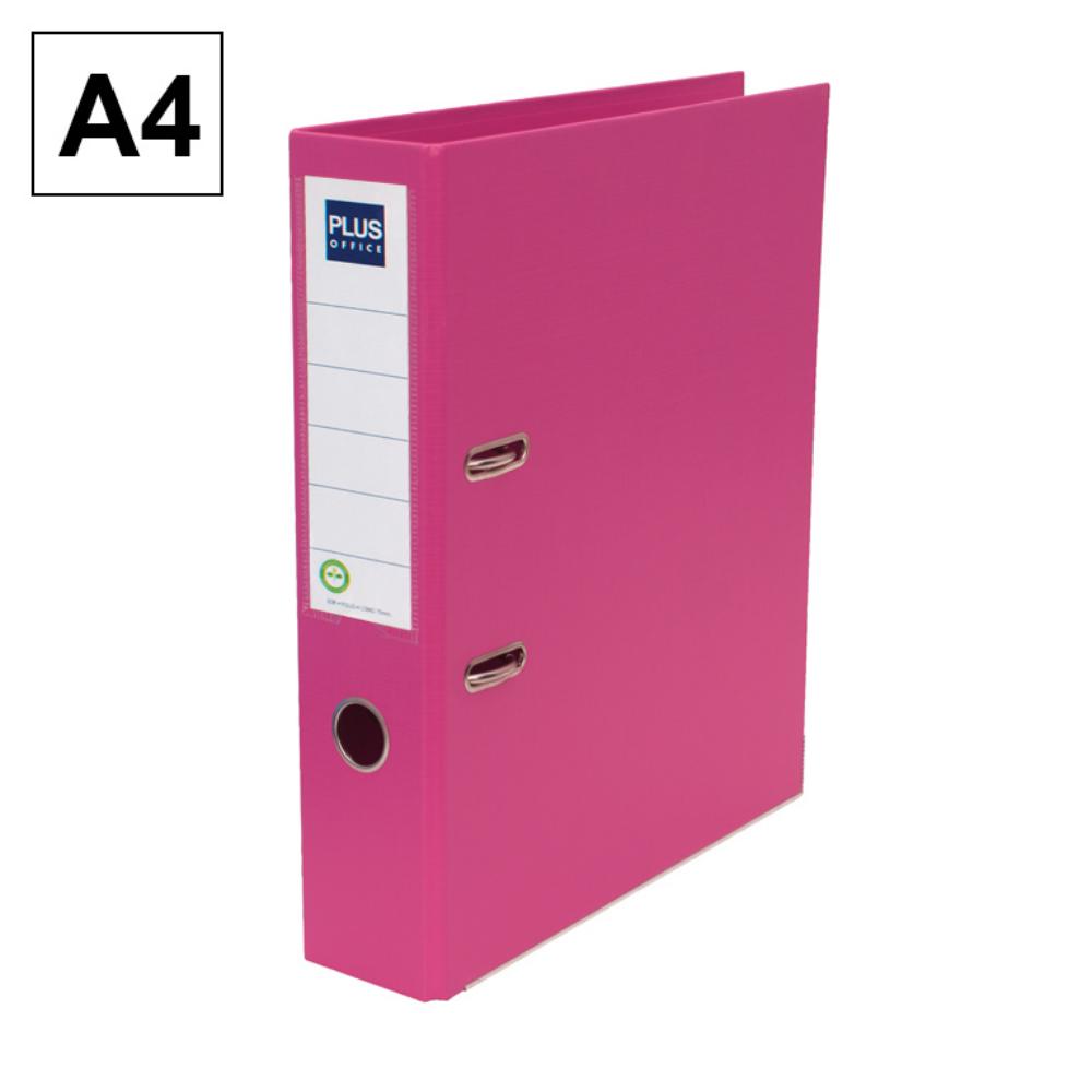 ARCHIVADOR A4 L/A FORRADO ROSA