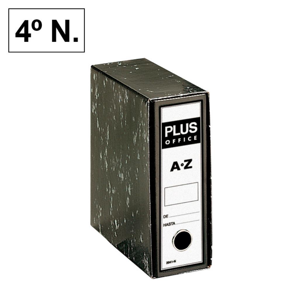 ARCHIVADOR RADO AZ PLUS OFFICE 4º NATURAL NEGRO JASPEADO