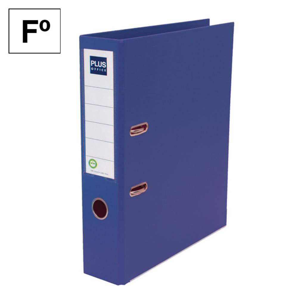 ARCHIVADOR F L/A FORRADO AZUL