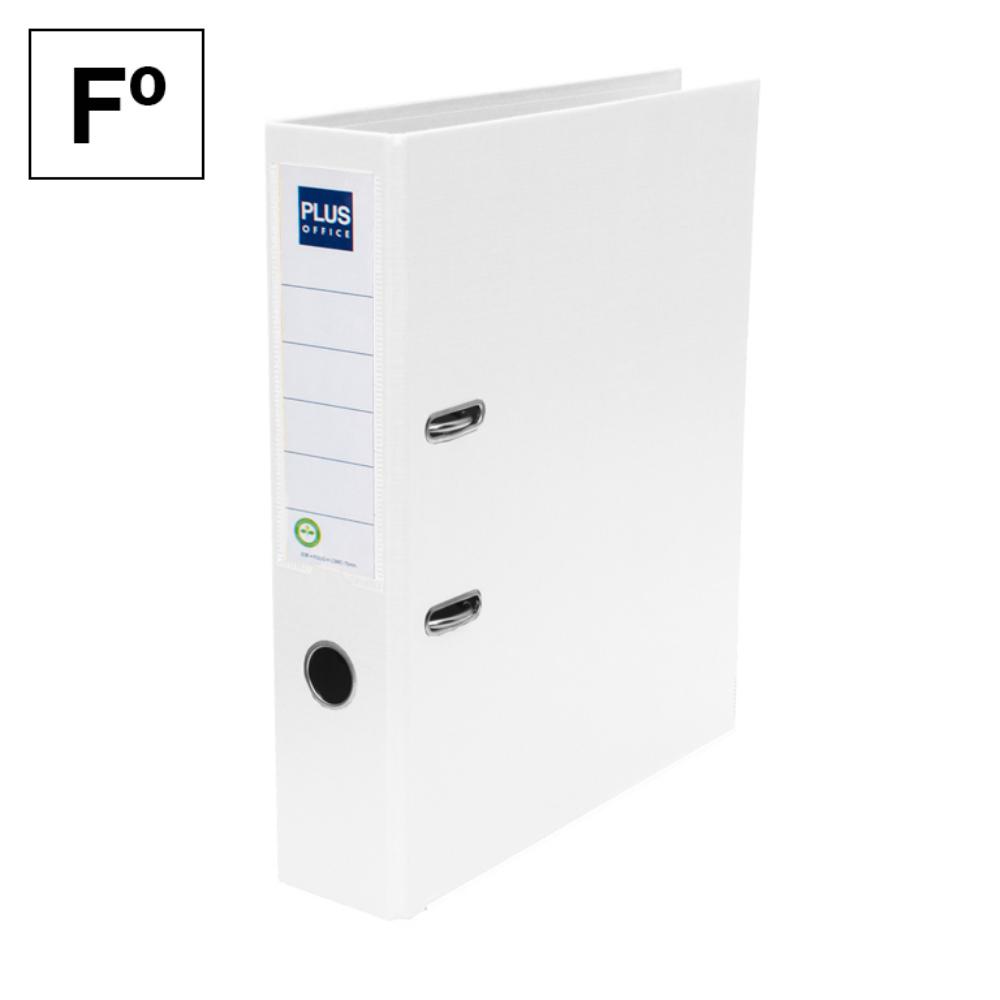 ARCHIVADOR F L/A FORRADO BLANCO