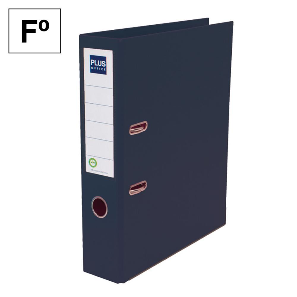 ARCHIVADOR F L/A FORRADO NEGRO