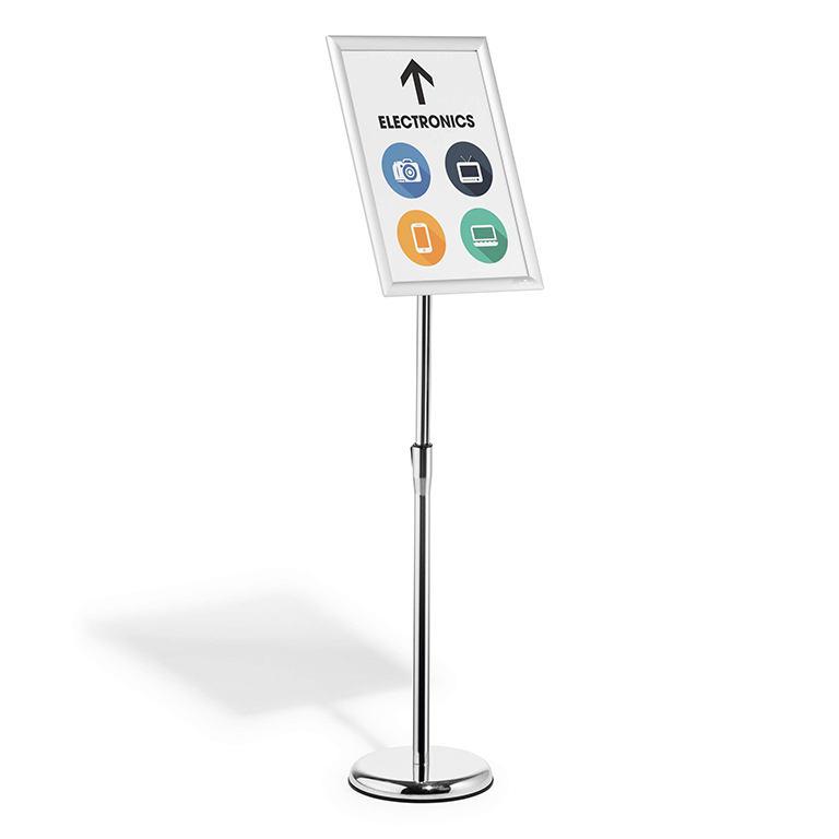 ATRIL PIE DURABLE A3 ALUMINIO