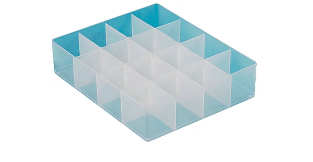 BANDEJA 16 COMPARTI. RUB16 TRA