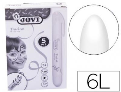 BARRA MAQUILLAJE JOVI TWIST FACE 5UD BLANCO 19101