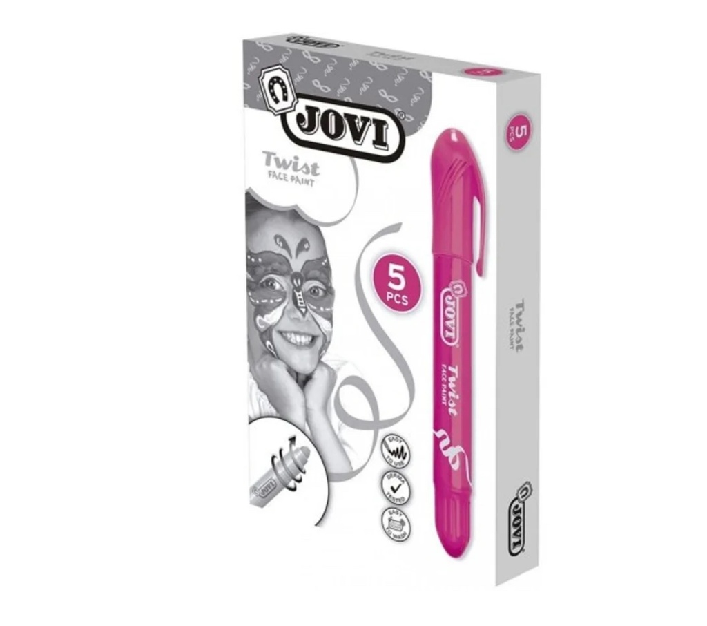 BARRA MAQUILLAJE JOVI TWIST FACE 5UD ROSA 19107