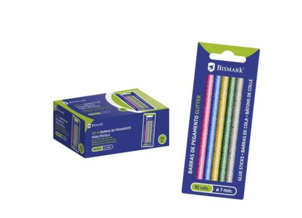 BARRAS DE SILI.10UD GLITE.7X10