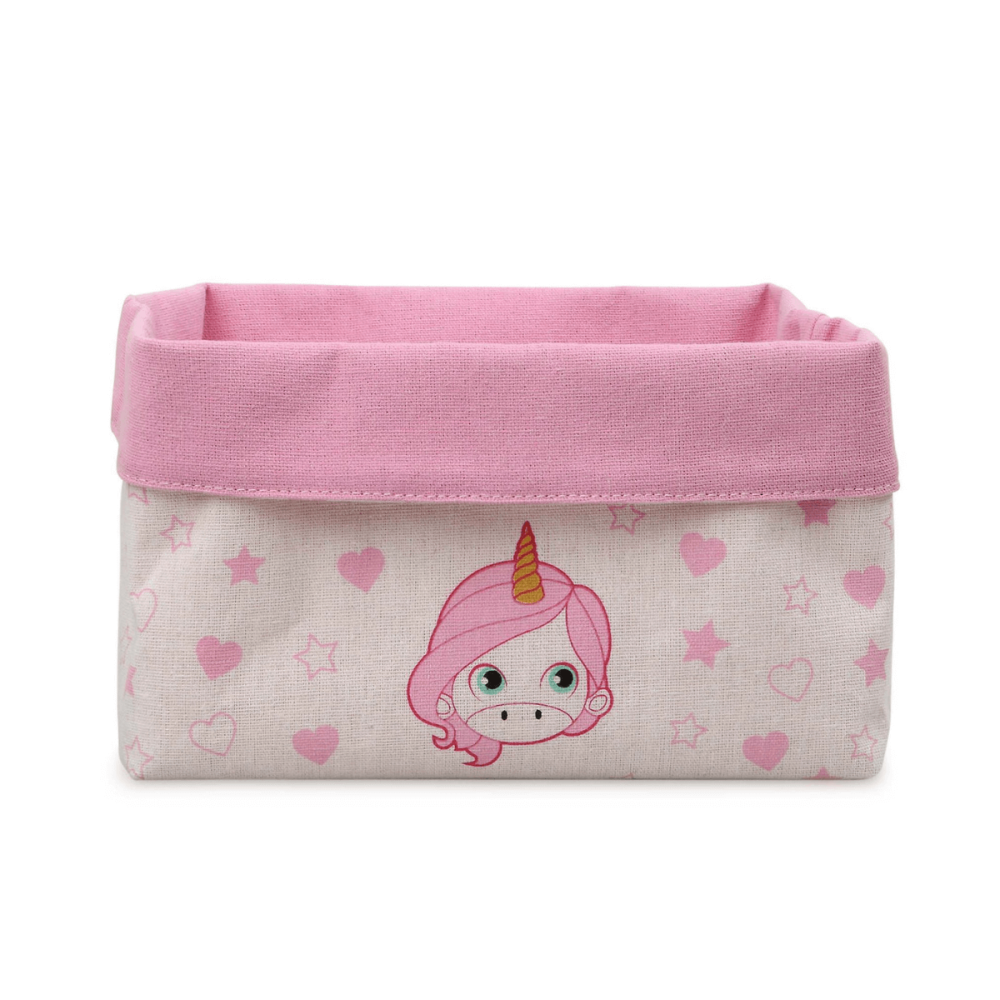 B.CESTA 25X17X15CM UNICORNIO