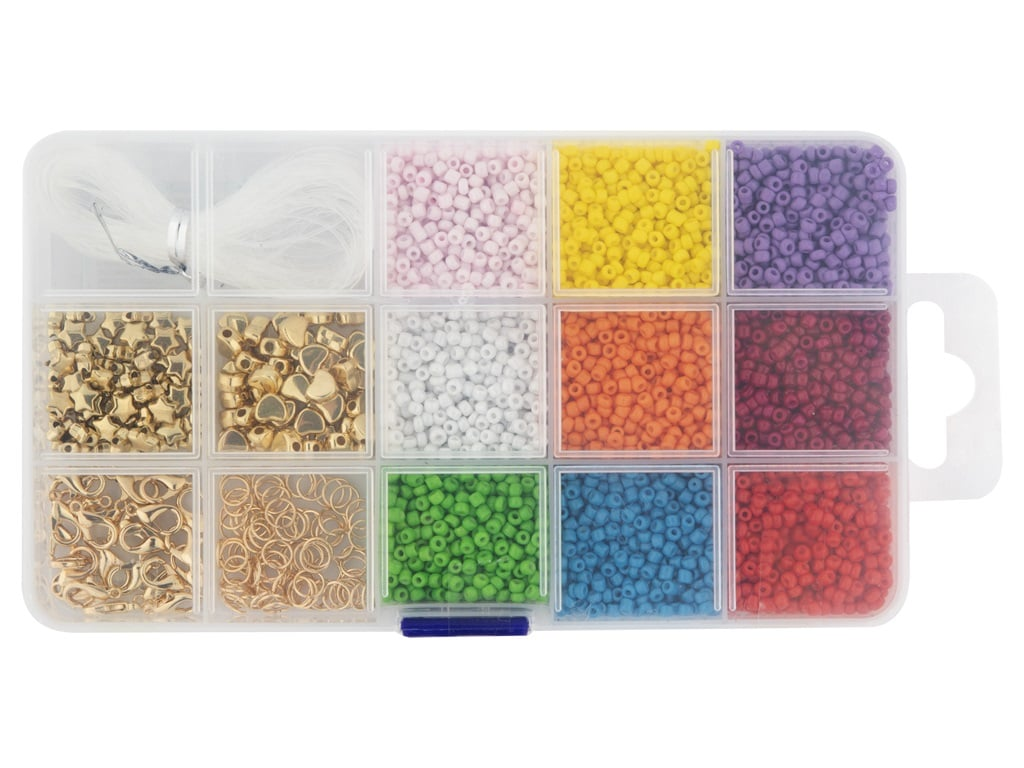 BEADS IN STORAGE BOX 240022
