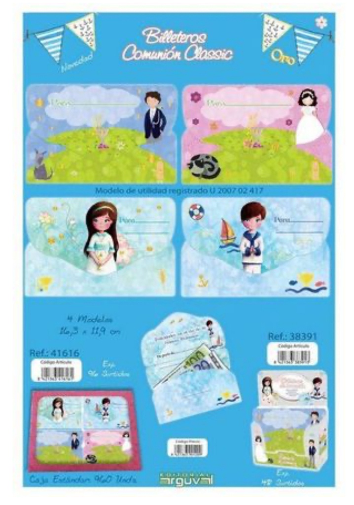 BILLETERO COMUN.C/48 PLATA CLA