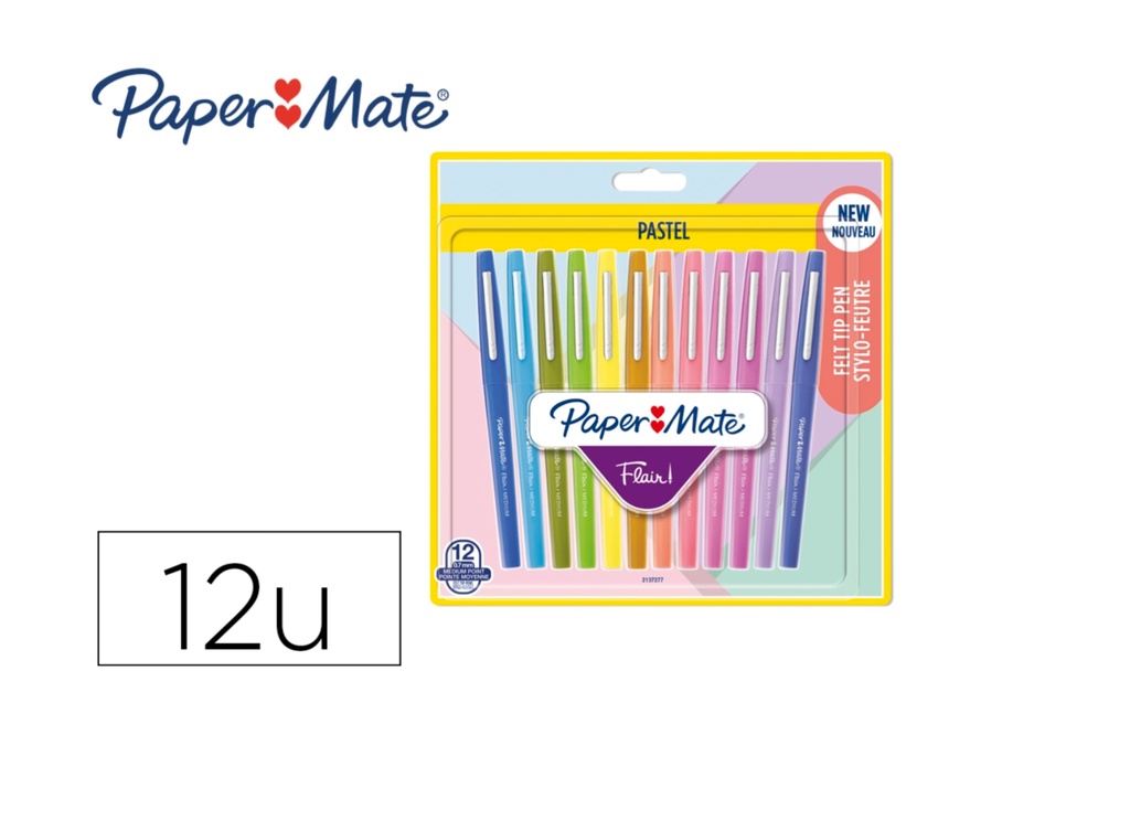 BLIS.NYLON PASTEL.12UD.SURTIDO