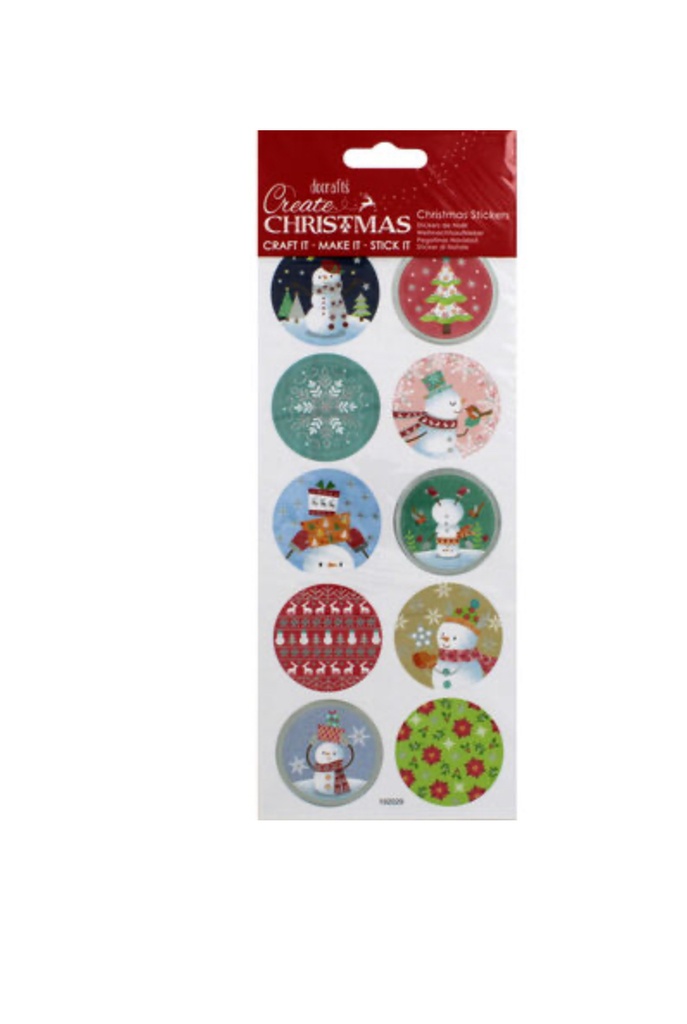 BLI.STICKER NAVIDAD 10UD 48620
