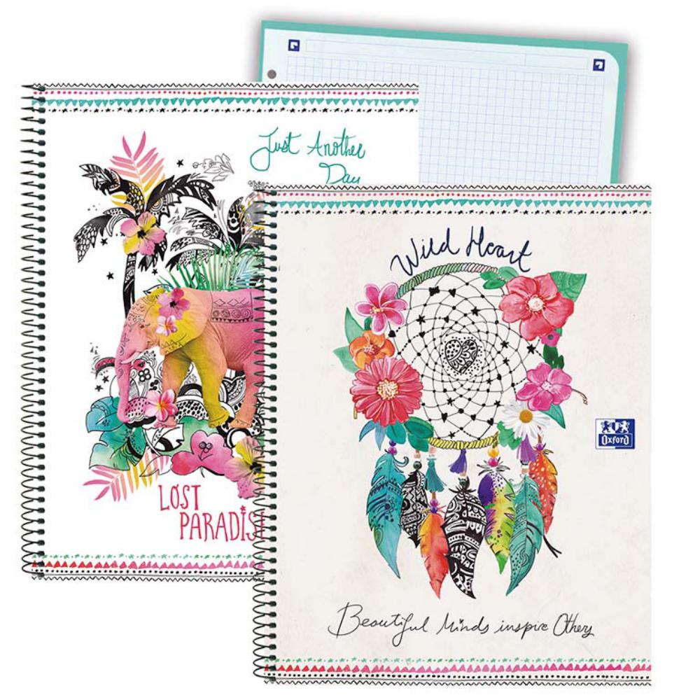 BLOC A4+80H T.EX.5mm OXFORD