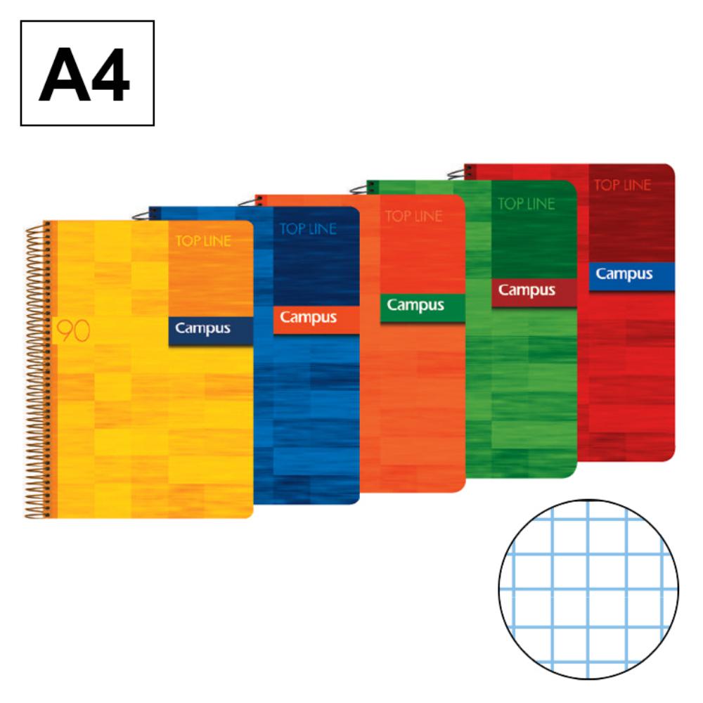 BLOC A4 80H T.PP. 90G 4MM TOP