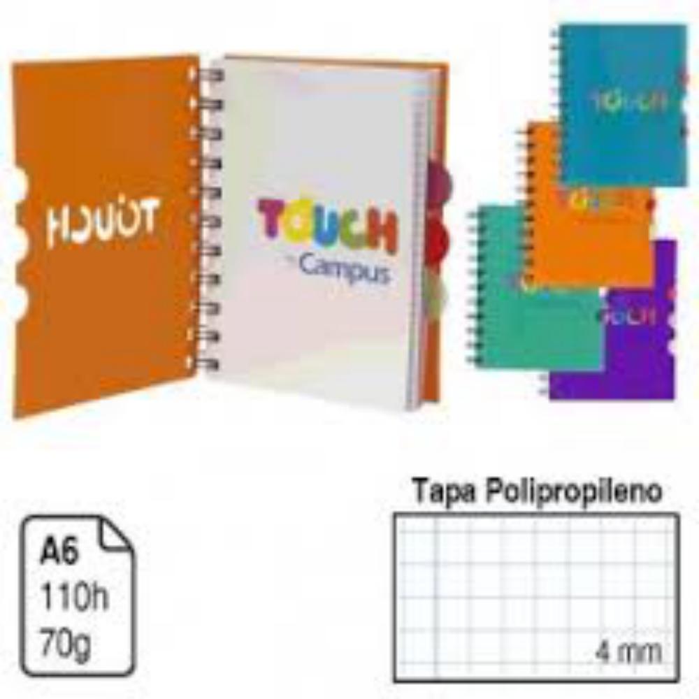 BLOC A6 110H C/SEPARADOR PP